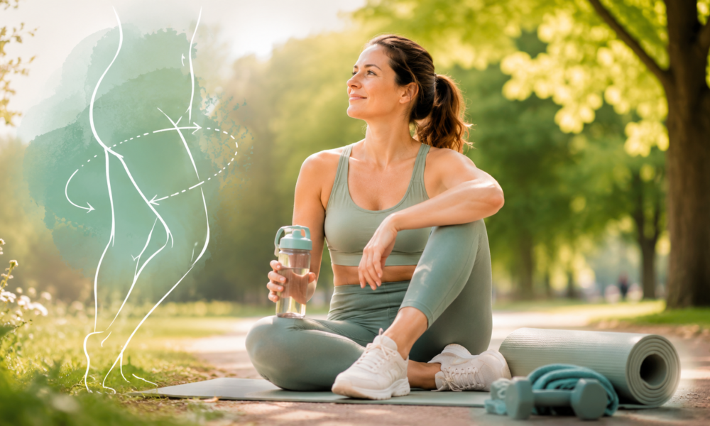 Illustration: Lipödem und Sport – welche Bewegung ist wirklich sinnvoll? (Plastische Chirurgie Linz)